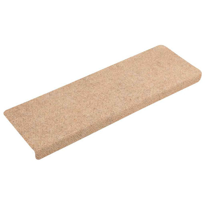 Trapmatten zelfklevend 30 st 65x21x4 cm crèmekleurig