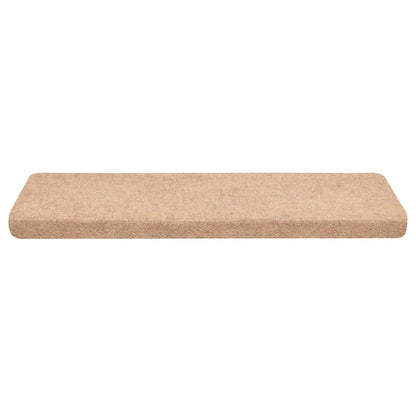 Trapmatten zelfklevend 30 st 65x21x4 cm crèmekleurig