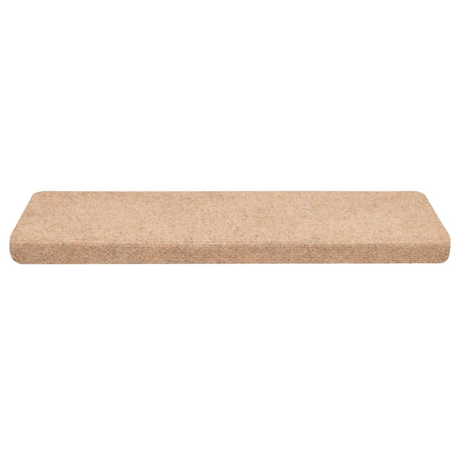 Trapmatten zelfklevend 30 st 65x21x4 cm crèmekleurig