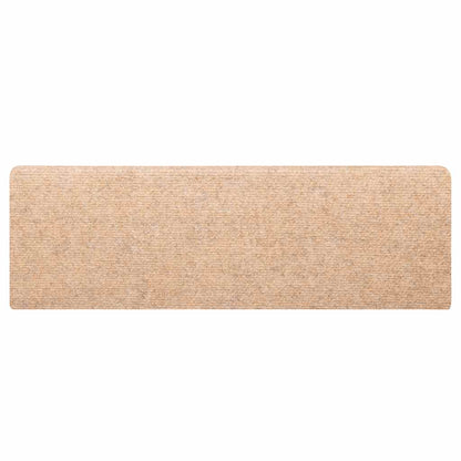 Trapmatten zelfklevend 30 st 65x21x4 cm crèmekleurig