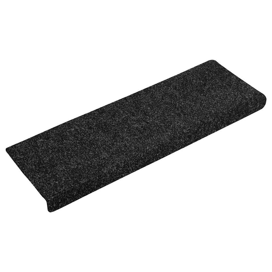 Trapmatten zelfklevend 30 st 65x21x4 cm zwart