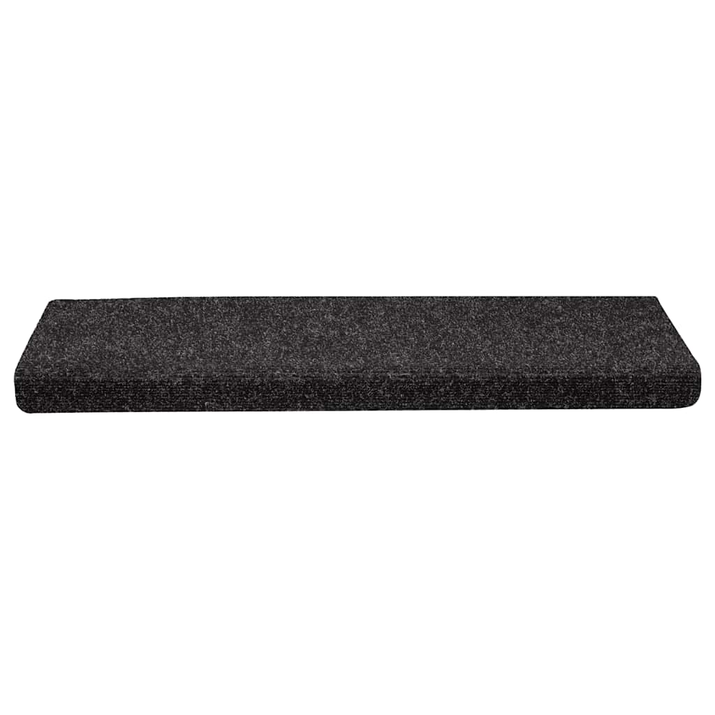 Trapmatten zelfklevend 30 st 65x21x4 cm zwart