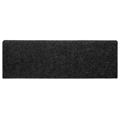 Trapmatten zelfklevend 30 st 65x21x4 cm zwart