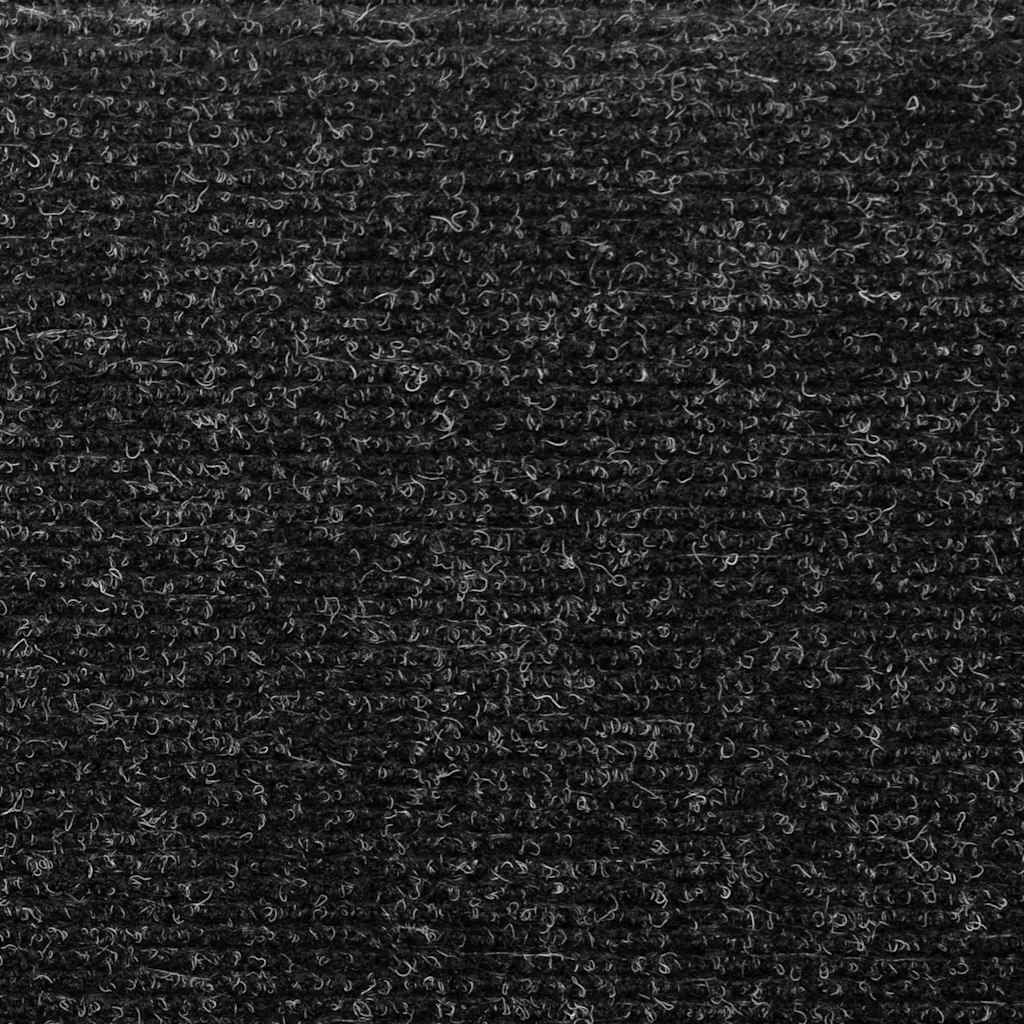 Trapmatten zelfklevend 30 st 65x21x4 cm zwart