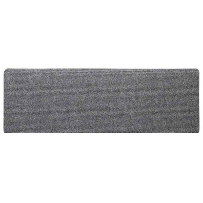 Trapmatten zelfklevend 30 st 65x21x4 cm lichtgrijs