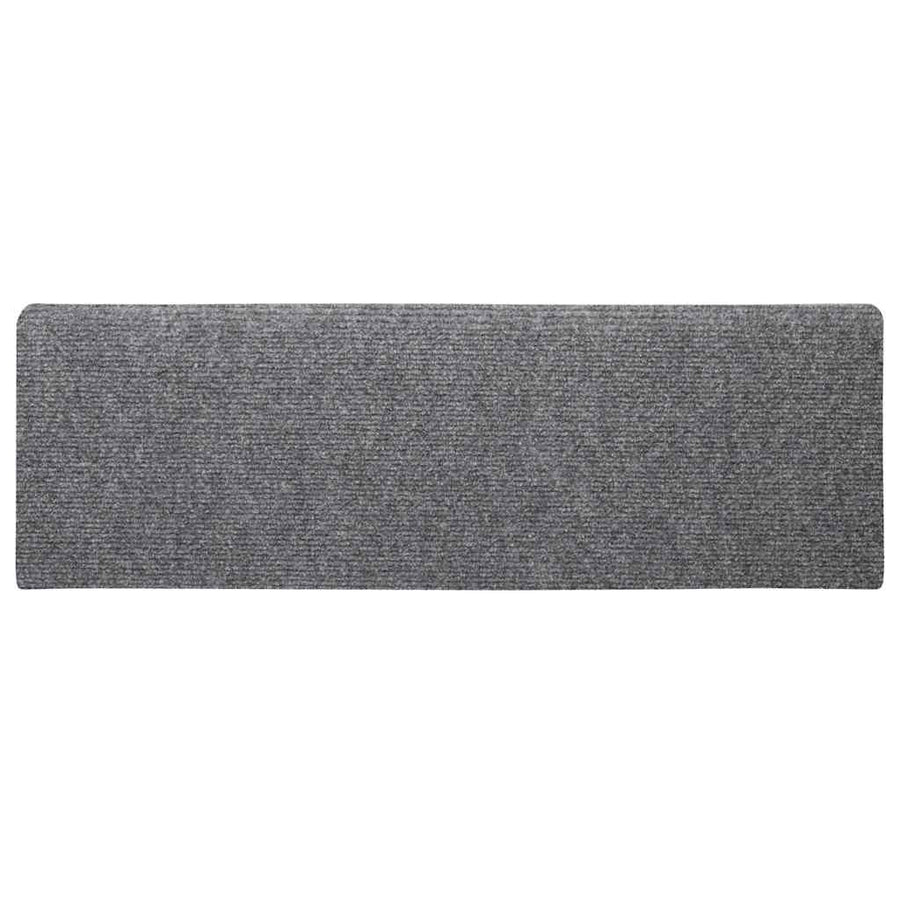 Trapmatten zelfklevend 30 st 65x21x4 cm lichtgrijs