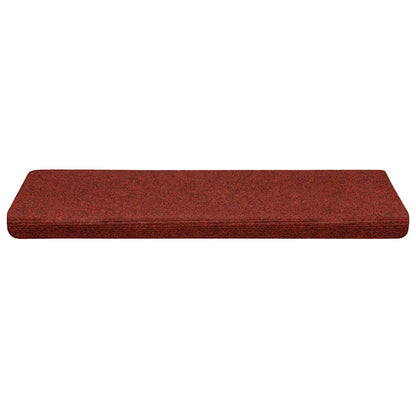 Trapmatten zelfklevend 30 st 65x21x4 cm rood