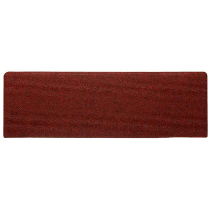 Trapmatten zelfklevend 30 st 65x21x4 cm rood