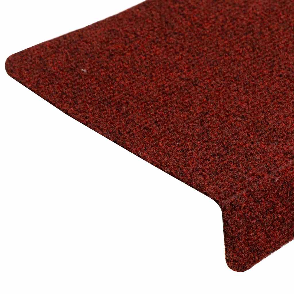 Trapmatten zelfklevend 30 st 65x21x4 cm rood