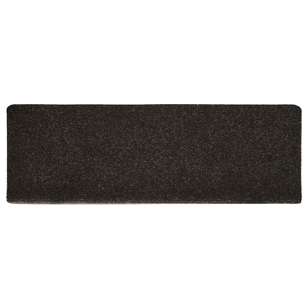 Trapmatten zelfklevend 30 st 65x21x4 cm donkerbruin