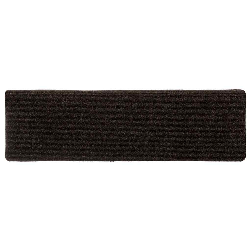 Trapmatten zelfklevend 30 st 65x21x4 cm bruin