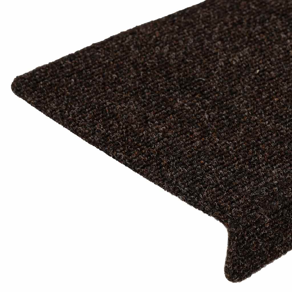Trapmatten zelfklevend 30 st 65x21x4 cm bruin