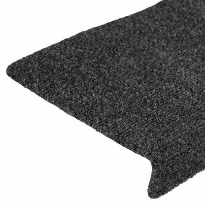 Trapmatten zelfklevend 30 st 65x21x4 cm antraciet