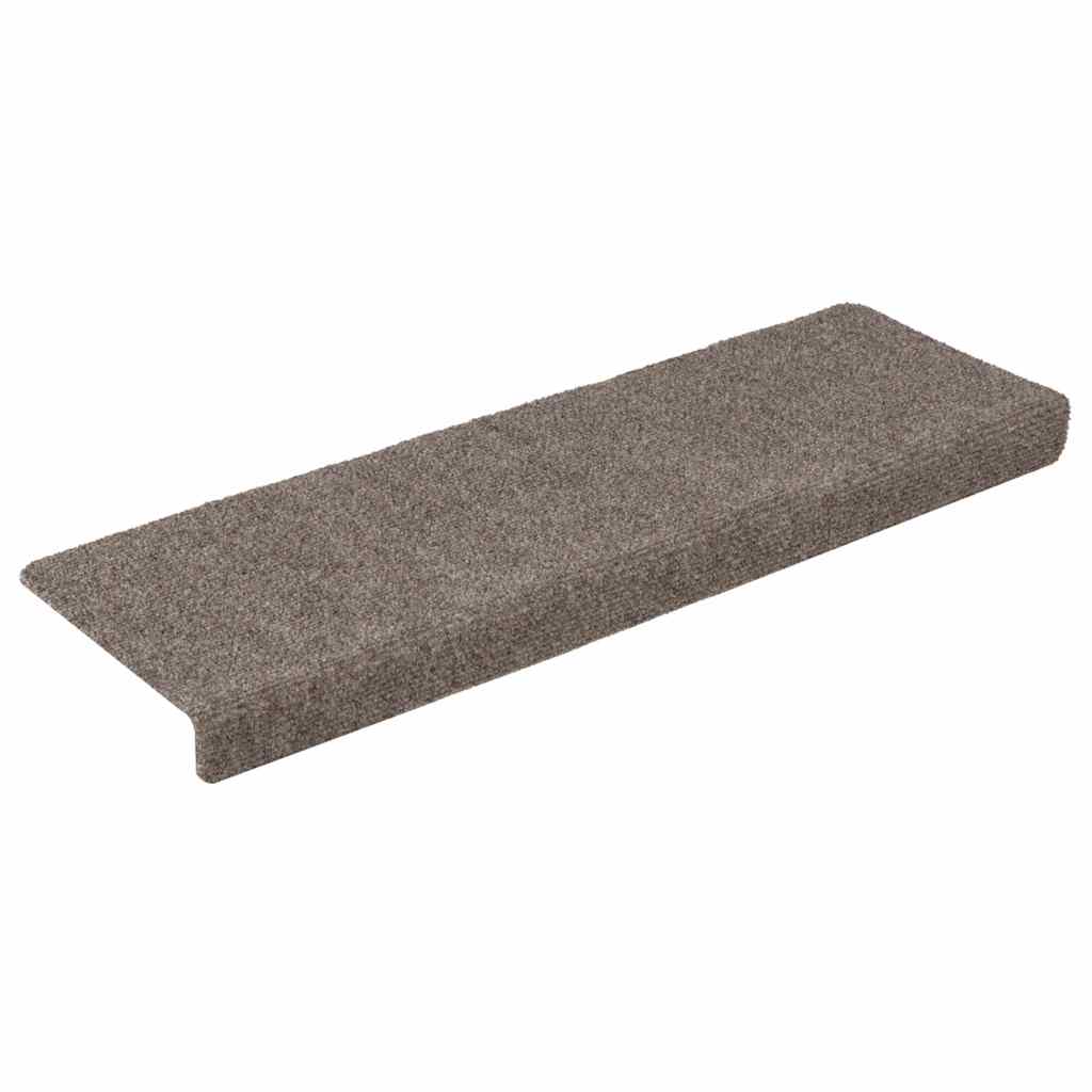 Trapmatten zelfklevend 30 st 65x21x4 cm crèmekleurig
