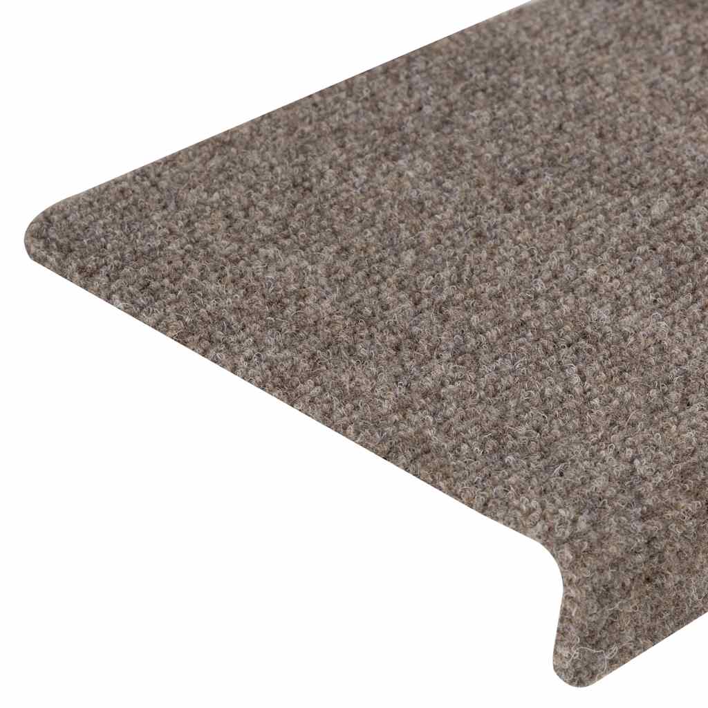 Trapmatten zelfklevend 30 st 65x21x4 cm crèmekleurig