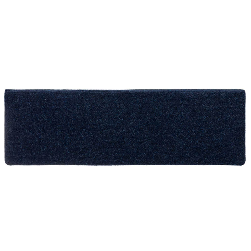 Trapmatten zelfklevend 30 st 65x21x4 cm marineblauw