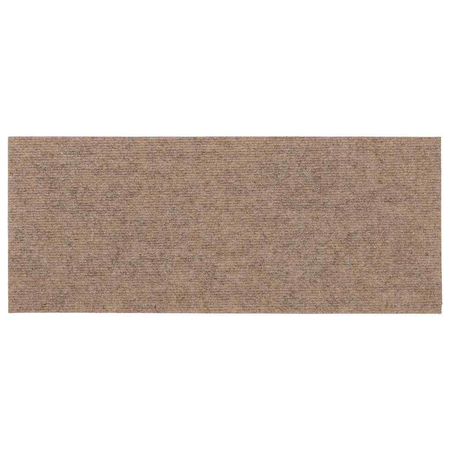 Trapmatten zelfklevend 30 st 60x25 cm rechthoekig lichtbruin