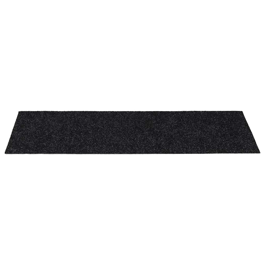 Trapmatten zelfklevend 30 st 60x25 cm rechthoekig zwart