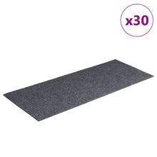 Trapmatten zelfklevend 30 st 60x25 cm rechthoekig lichtgrijs