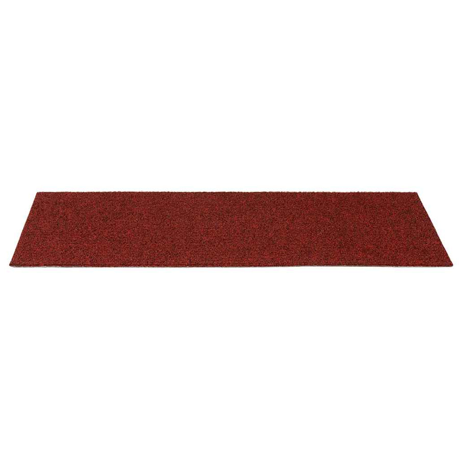 Trapmatten Zelfklevend 30 stuks 60x25 cm Bordeaux Rood Rechthoekig