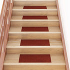 Trapmatten 30 stuks 60x25 cm bordeaux rood