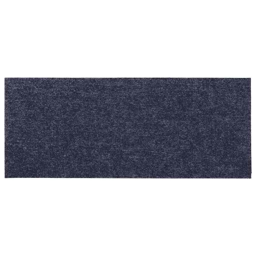 Trapmatten zelfklevend 30 st 60x25 cm rechthoekig grijs blauw