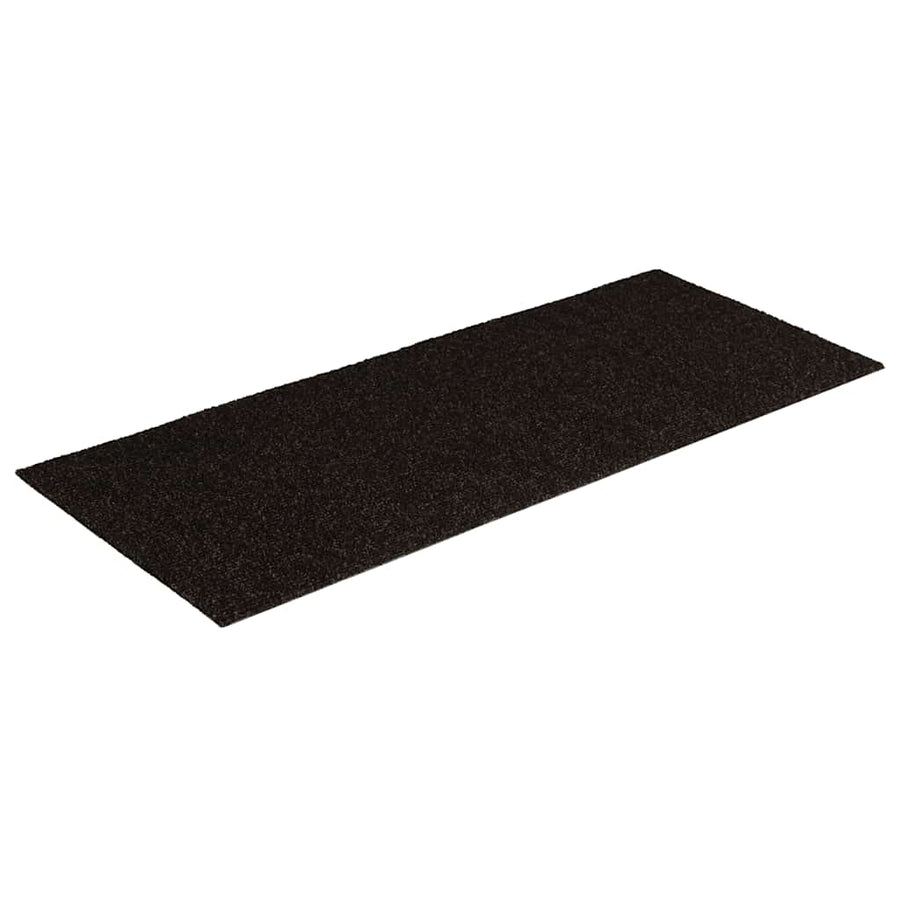 Trapmatten zelfklevend 30 st 60x25 cm rechthoekig donkerbruin