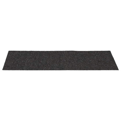 Trapmatten zelfklevend 30 st 60x25 cm rechthoekig antraciet