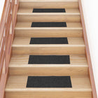 Stair Mats Self-Adhesive 30 pieces 60x25 cm Anthracite Rectangular