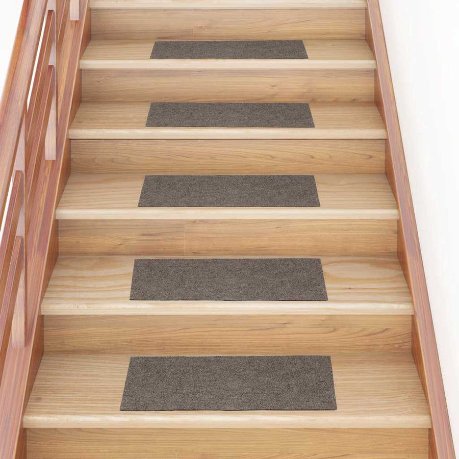 Trapmatten zelfklevend 30 st 60x25 cm rechthoekig crèmekleurig