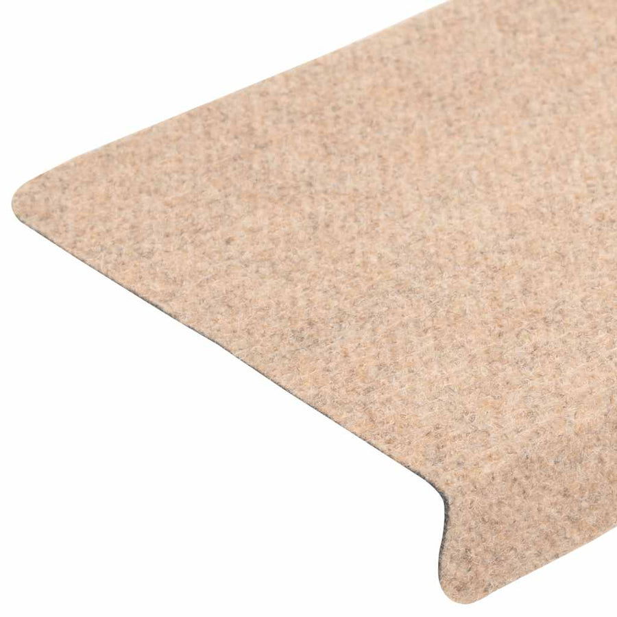 Trapmatten zelfklevend 20 st 65x21x4 cm crèmekleurig