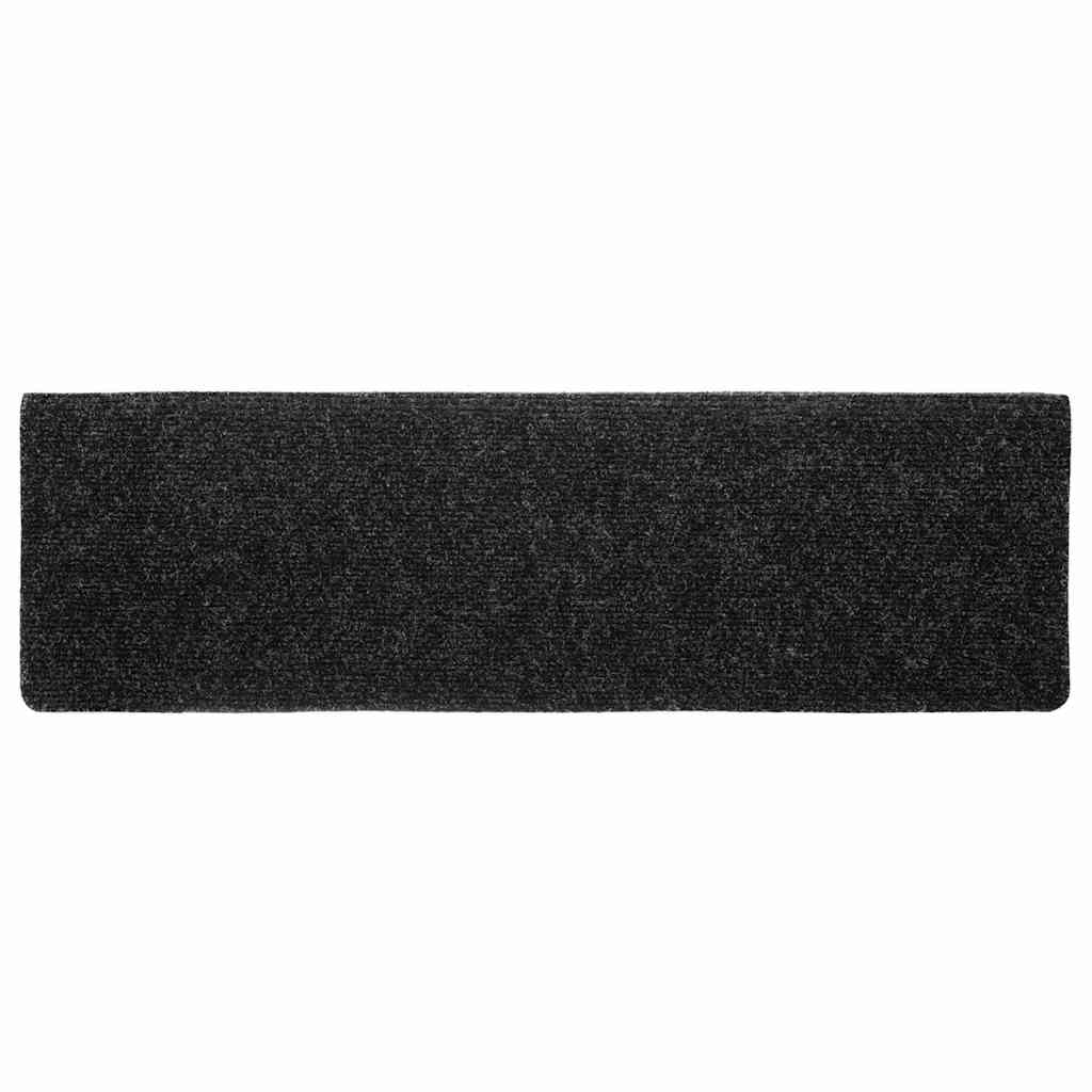 Trapmatten zelfklevend 20 st 65x21x4 cm zwart