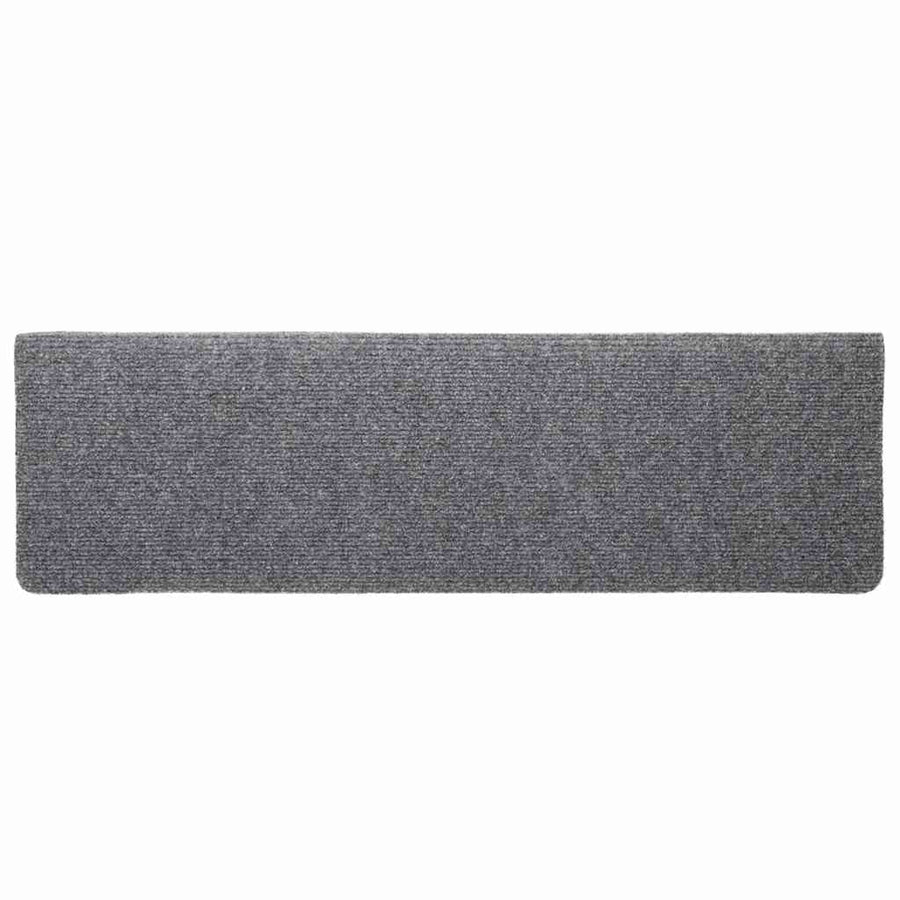 Trapmatten zelfklevend 20 st 65x21x4 cm lichtgrijs