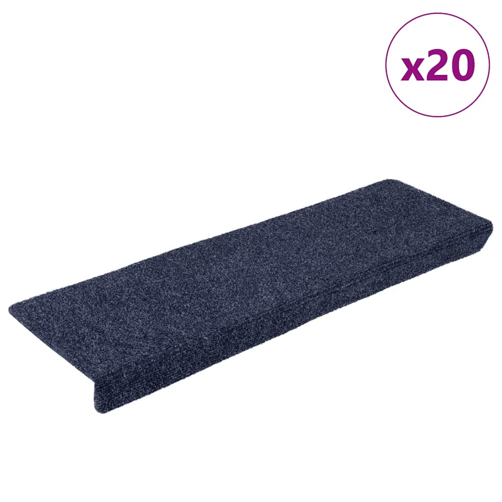 Trapmatten zelfklevend 20 st 65x21x4 cm antracietkleurig