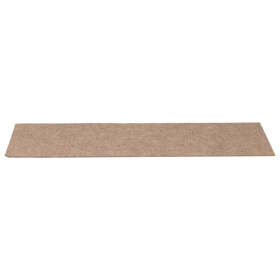 Trapmatten zelfklevend 30 st 76x20 cm rechthoekig lichtbruin