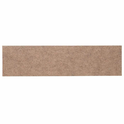 Trapmatten zelfklevend 30 st 76x20 cm rechthoekig lichtbruin
