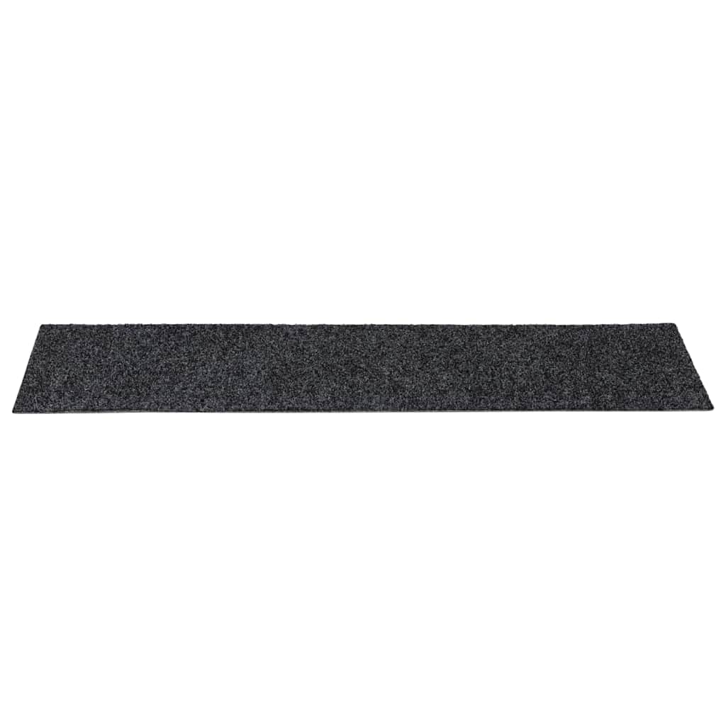 Trapmatten zelfklevend 30 st 76x20 cm rechthoekig grijs