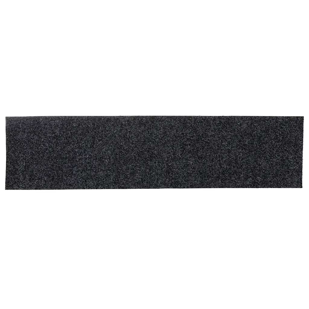 Trapmatten zelfklevend 30 st 76x20 cm rechthoekig grijs