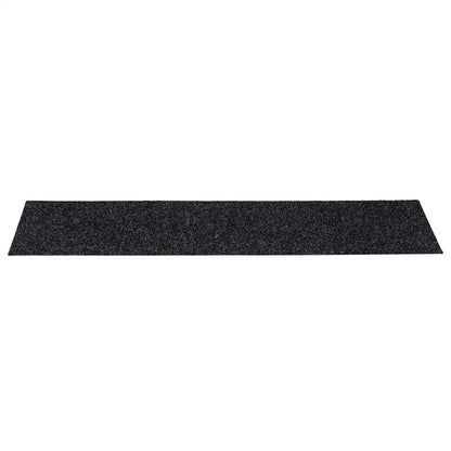 Trapmatten zelfklevend 30 st 76x20 cm rechthoekig zwart