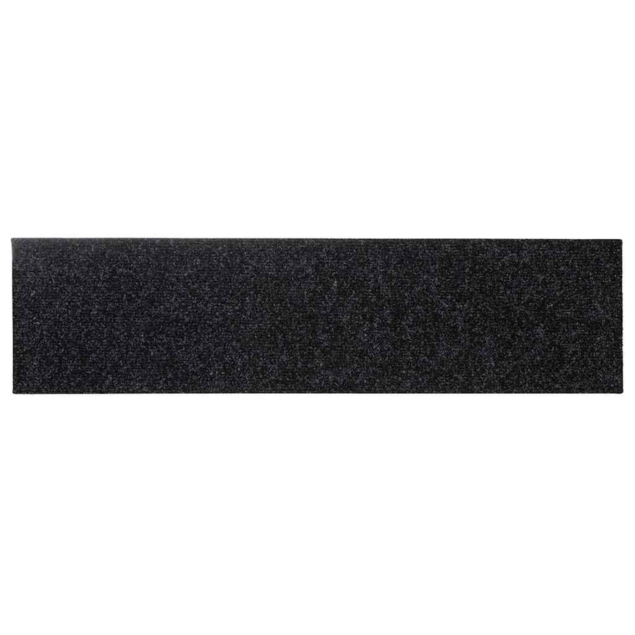 Trapmatten zelfklevend 30 st 76x20 cm rechthoekig zwart