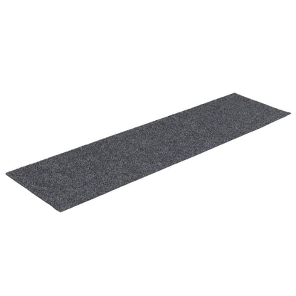 Trapmatten zelfklevend 30 st 76x20 cm rechthoekig lichtgrijs