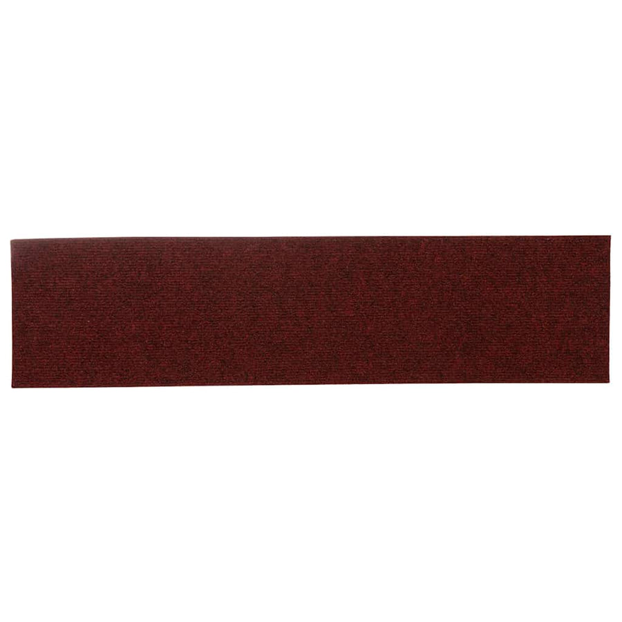 Trapmatten zelfklevend 30 st 76x20 cm rechthoekig rood