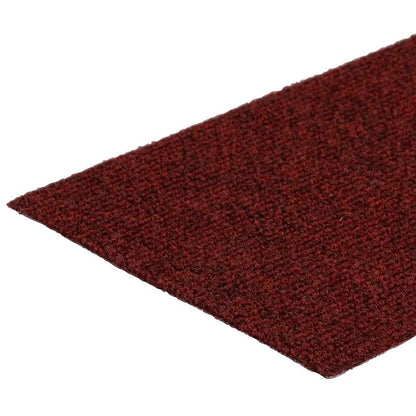 Trapmatten zelfklevend 30 st 76x20 cm rechthoekig rood