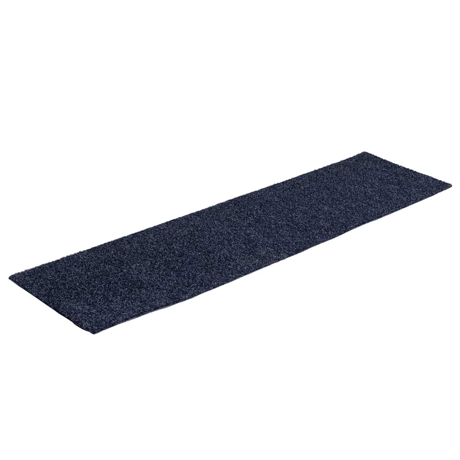 Trapmatten zelfklevend 30 st 76x20 cm rechthoekig grijs blauw