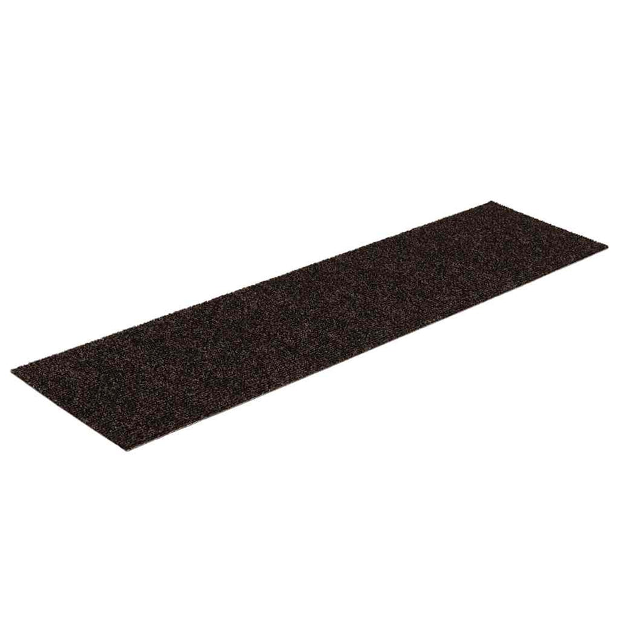 Trapmatten zelfklevend 30 st 76x20 cm rechthoekig donkerbruin