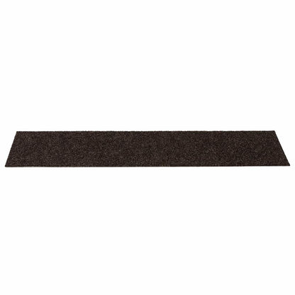 Trapmatten zelfklevend 30 st 76x20 cm rechthoekig donkerbruin