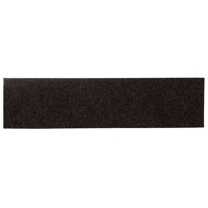 Trapmatten zelfklevend 30 st 76x20 cm rechthoekig donkerbruin