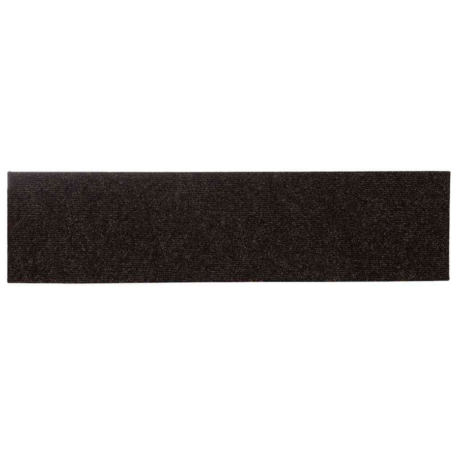 Trapmatten zelfklevend 30 st 76x20 cm rechthoekig donkerbruin