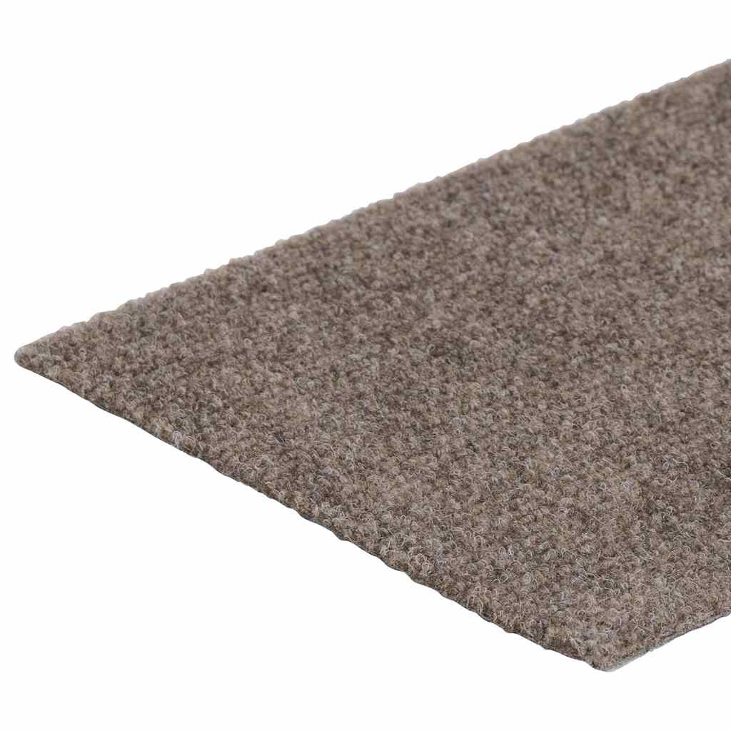 Trapmatten zelfklevend 30 st 76x20 cm rechthoekig crèmekleurig