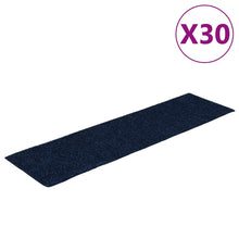 Trapmatten zelfklevend 30 stuks 76x20 cm rechthoekig marineblauw